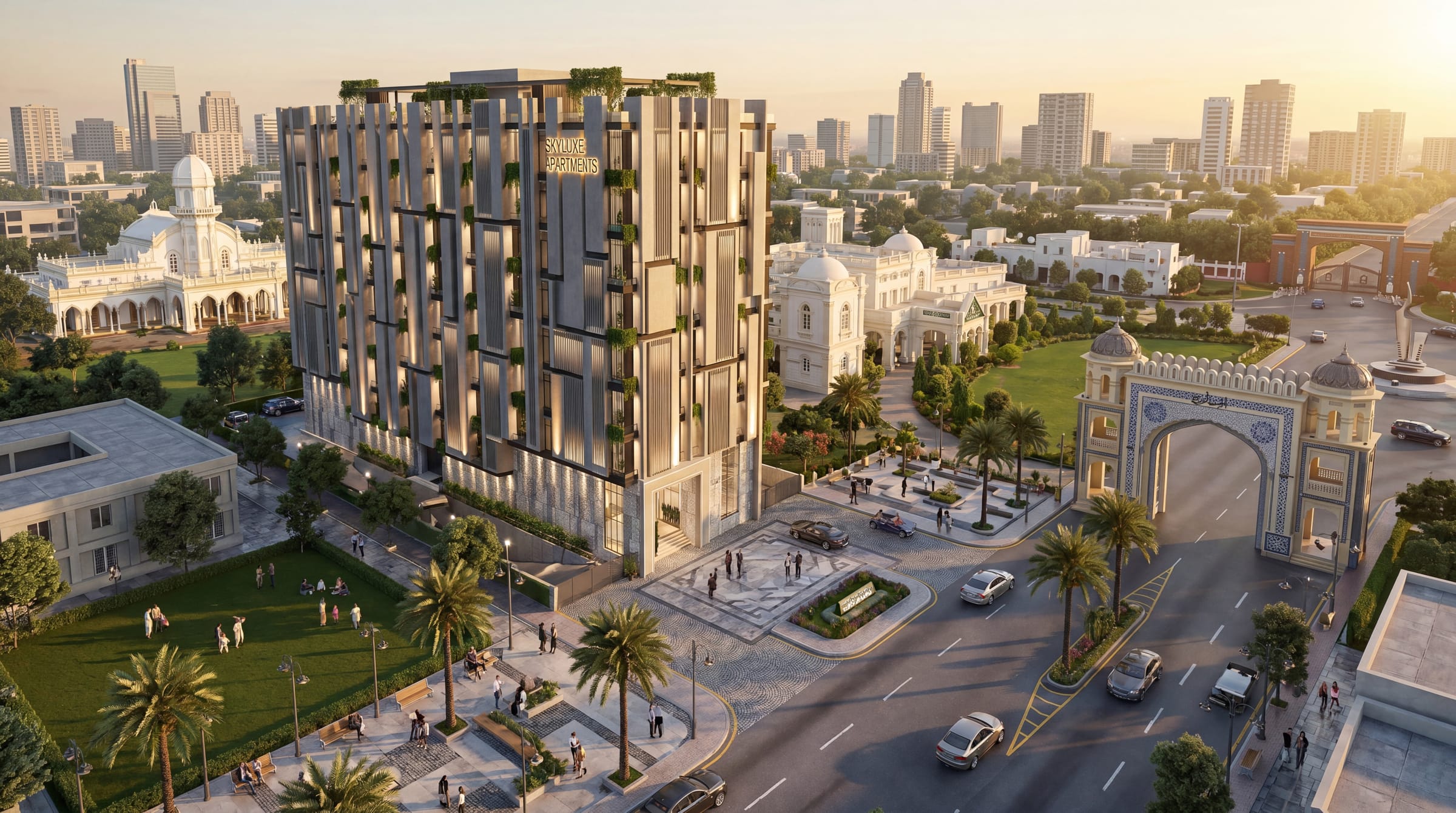 SKYLUXE, Visionera Group's flagship branded serviced apartment development